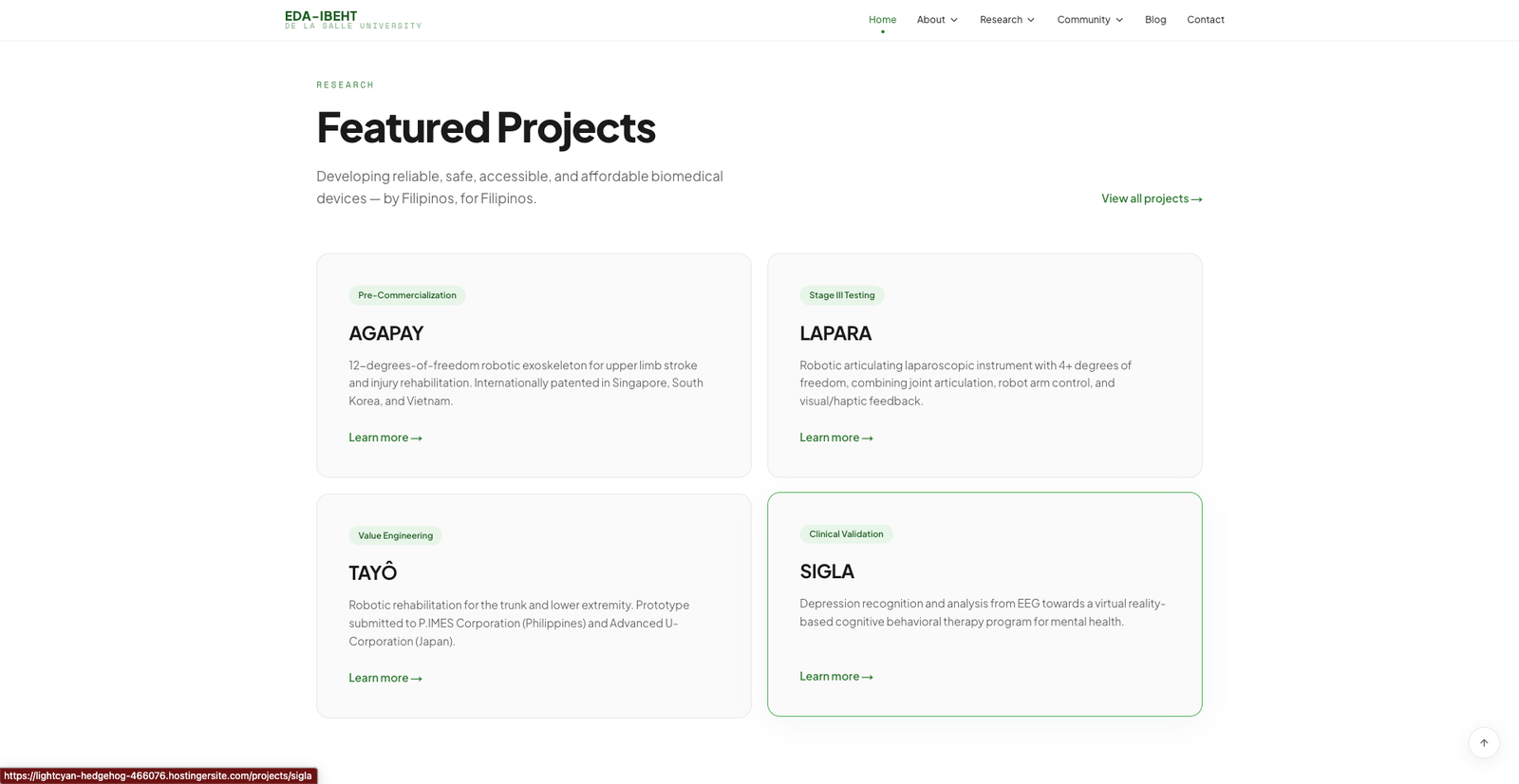 EDA-IBEHT — Slide 3