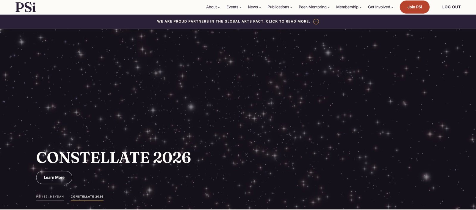 PSi — Constellate 2026 conference hero